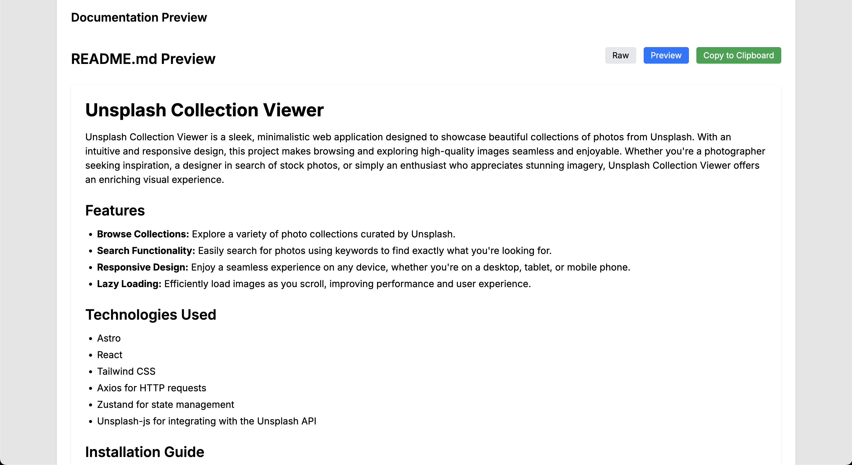 Code Documentation Assistant